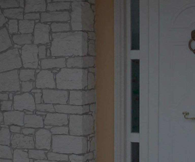 Vetreria Santa Croce portoncini ingresso Costabissara